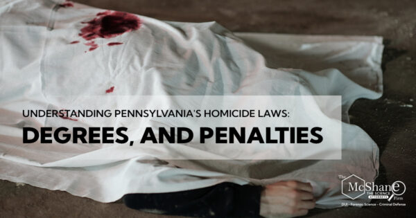 Understanding Pennsylvania’s Homicide Laws: Degrees, and Penalties