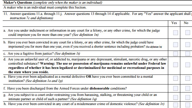 Trusts or legal entities skip.