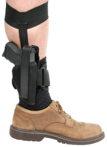 On your ankle? (I know, rare for open carry). Holster for sale at Pittsburgh Tactical. Photo retrieved from http://www.pittsburghtactical.com/product.blackhawk-40ah12bkl-ankle-holster-12-black-knit-fabric on 6/17/2015. 